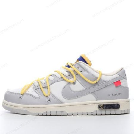 Cheap Shoes Nike Dunk Low x Off-White ‘Grey White’ DM1602-120
