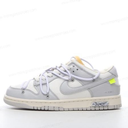 Cheap Shoes Nike Dunk Low x Off-White ‘Grey White’ DM1602-123