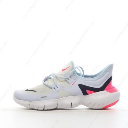 Cheap Shoes Nike Free RN 5 ‘White Black Blue’ AQ1316-101