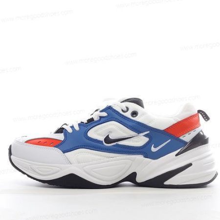 Cheap Shoes Nike M2K Tekno ‘White Black Orange Blue’ AV4789-100