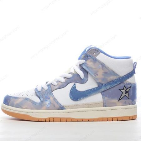 Cheap Shoes Nike SB Dunk High ‘Blue White’ CV1677-100