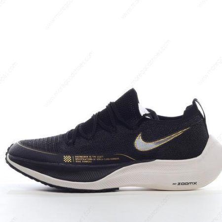 Cheap Shoes Nike ZoomX VaporFly NEXT% 2 ‘Black Gold White’ CU4123-001