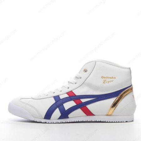Cheap Shoes Onitsuka Tiger Mexico 66 ‘White Blue Red Gold’ D507L-0152M